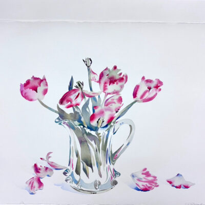 Susan Van Campen watercolor, grandview auctions