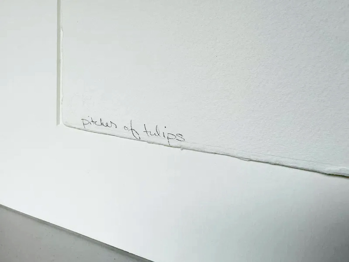 Susan Van Campen Watercolor signed for sale Susan Van Campen Watercolor signed for sale