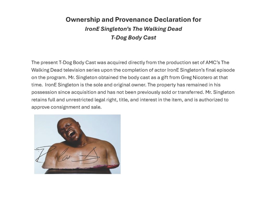 Ownership and Provenance Declaration_Cast, Image