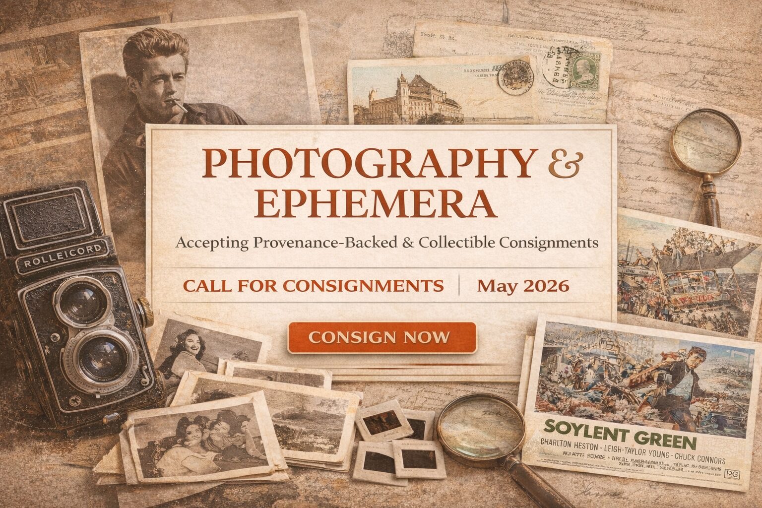 May Photography & Ephemera Auction