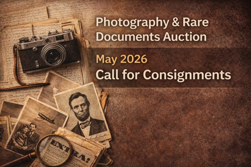 Photography & rare documents auction preview